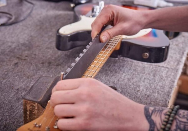 Building a guitar - Scale length measurement